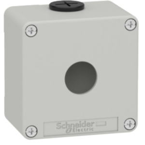 Schneider Electric Empty Control Station 1 Opening Grey Zinc Alloy