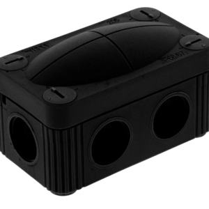 Combi 206 Junction Box Black