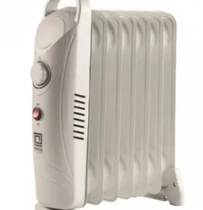 800W White 7 Fins Oil Filled Radiator