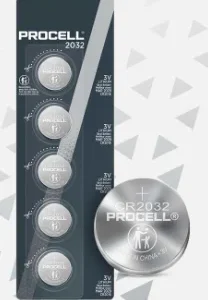 Procell CR2032 Batteries Pk5
